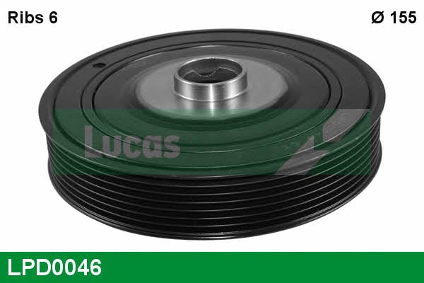 Lucas engine drive LPD0046 Pulley crankshaft LPD0046