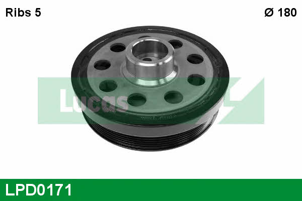 Lucas engine drive LPD0171 Pulley crankshaft LPD0171