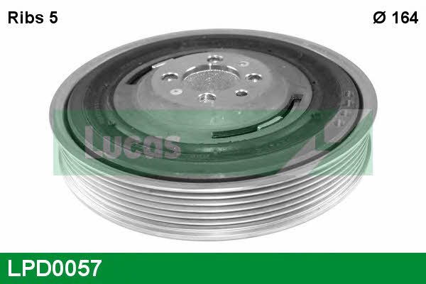 Lucas engine drive LPD0057 Pulley crankshaft LPD0057