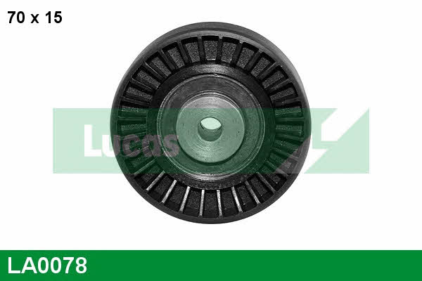 Lucas engine drive LA0078 V-ribbed belt tensioner (drive) roller LA0078