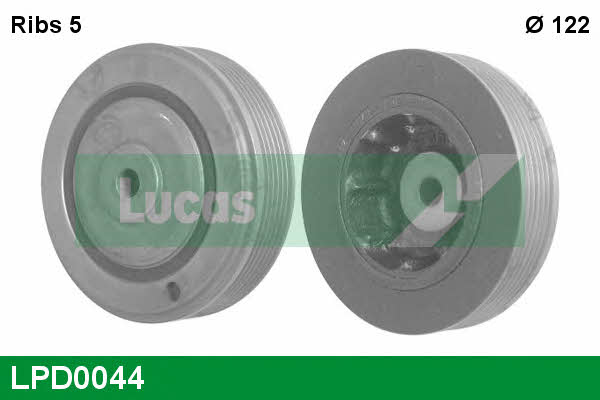 Lucas engine drive LPD0044 Pulley crankshaft LPD0044