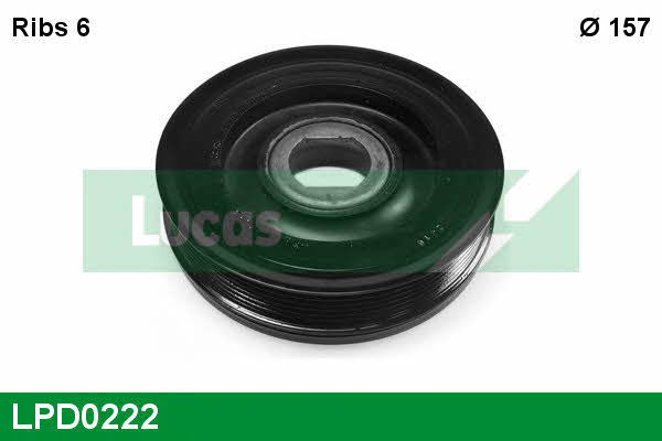 Lucas engine drive LPD0222 Pulley crankshaft LPD0222