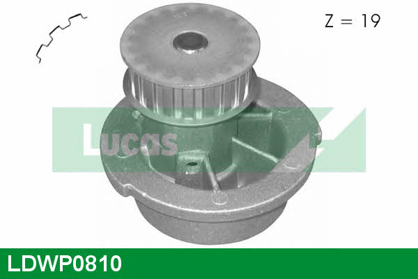 Lucas engine drive LDWP0810 Water pump LDWP0810