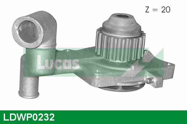 Lucas engine drive LDWP0232 Water pump LDWP0232