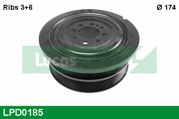 Lucas engine drive LPD0185 Pulley crankshaft LPD0185