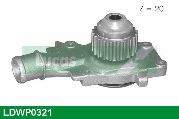 Lucas engine drive LDWP0321 Water pump LDWP0321