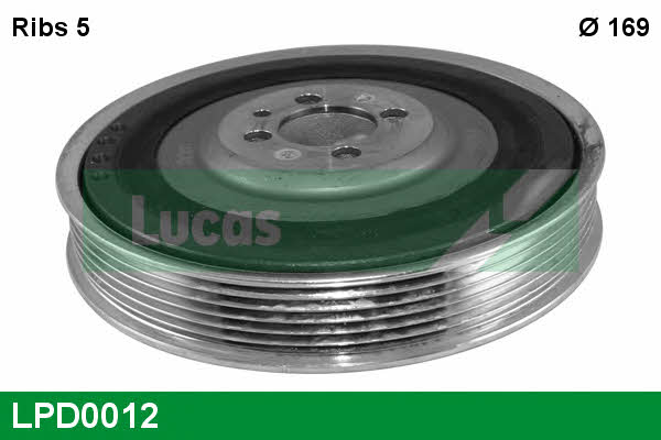 Lucas engine drive LPD0012 Pulley crankshaft LPD0012