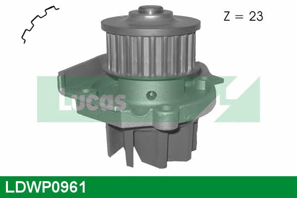 Lucas engine drive LDWP0961 Water pump LDWP0961