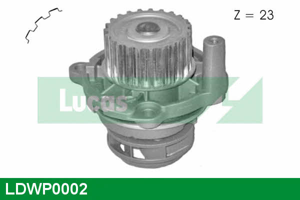 Lucas engine drive LDWP0002 Water pump LDWP0002