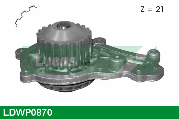 Lucas engine drive LDWP0870 Water pump LDWP0870
