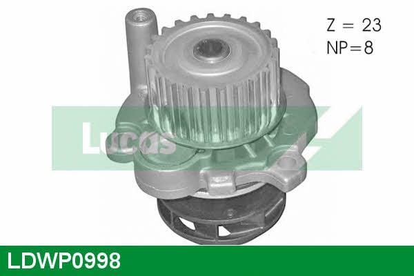 Lucas engine drive LDWP0998 Water pump LDWP0998