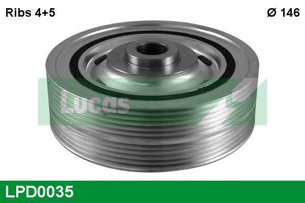 Lucas engine drive LPD0035 Pulley crankshaft LPD0035