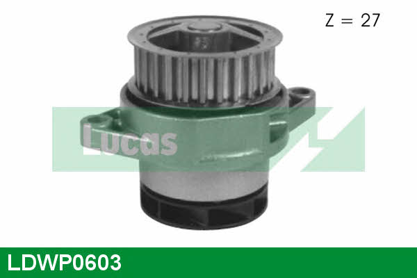 Lucas engine drive LDWP0603 Water pump LDWP0603