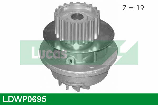 Lucas engine drive LDWP0695 Water pump LDWP0695