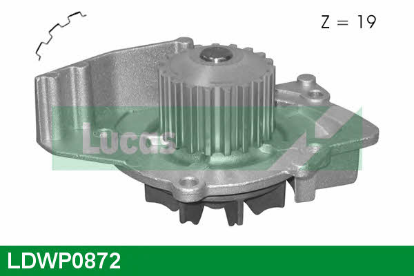 Lucas engine drive LDWP0872 Water pump LDWP0872
