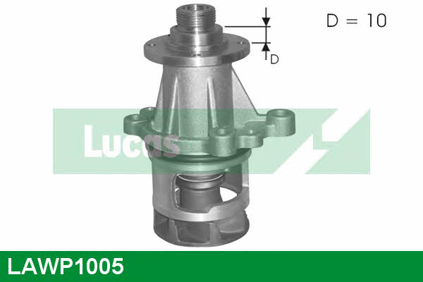 Lucas engine drive LAWP1005 Water pump LAWP1005