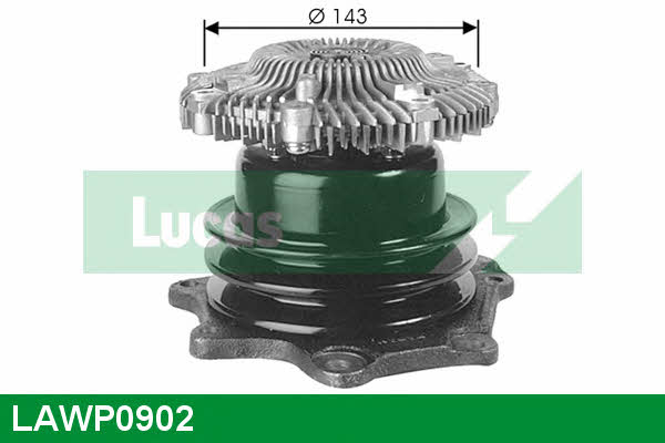 Lucas engine drive LAWP0902 Water pump LAWP0902