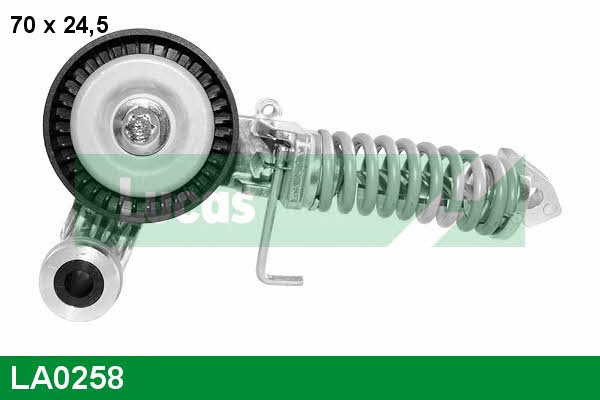 Lucas engine drive LA0258 V-ribbed belt tensioner (drive) roller LA0258
