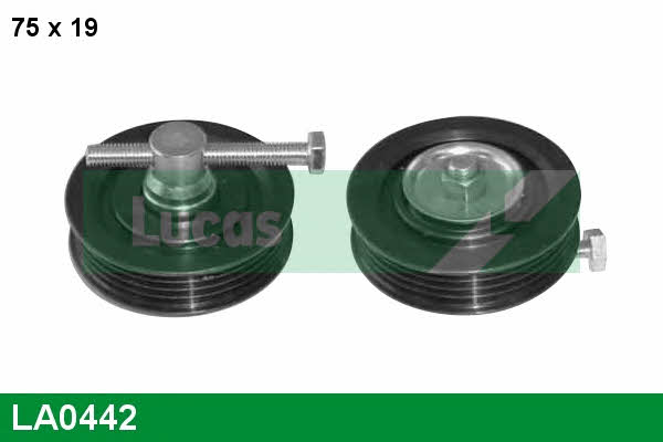 Lucas engine drive LA0442 V-ribbed belt tensioner (drive) roller LA0442