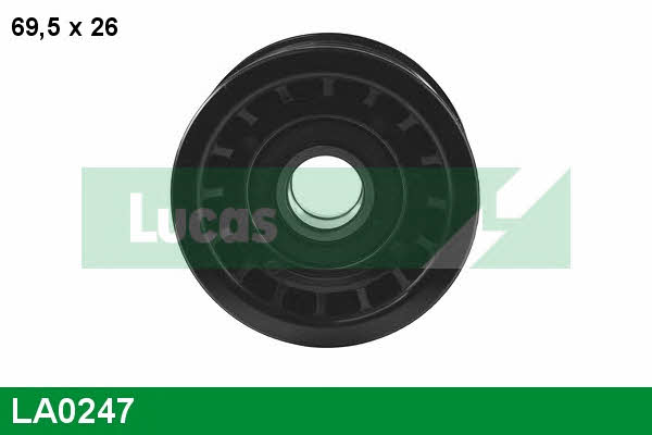 Lucas engine drive LA0247 V-ribbed belt tensioner (drive) roller LA0247