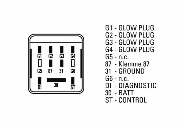 Nagares TPDV/29-12 Glow plug relay TPDV2912