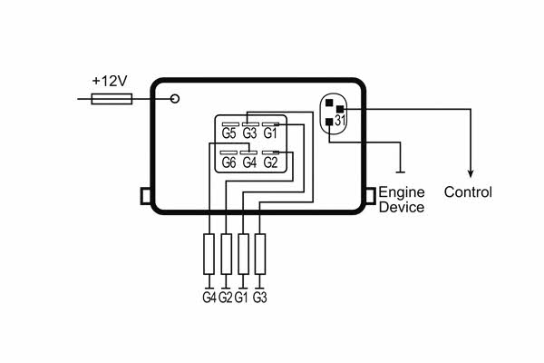 Nagares TPMS/4-12 Glow plug relay TPMS412