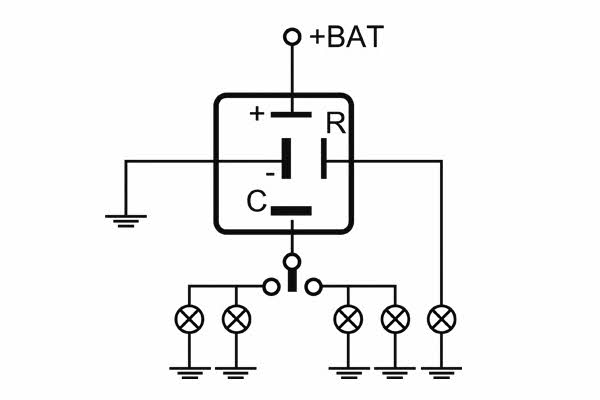 Nagares ITAS/4-24 Direction indicator relay ITAS424