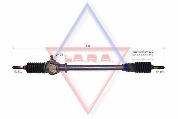 LA.R.A. 220001 Steering Gear 220001