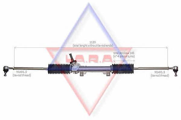 LA.R.A. 300013 Steering Gear 300013