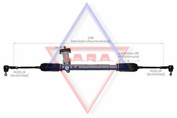 LA.R.A. 440001 Steering Gear 440001