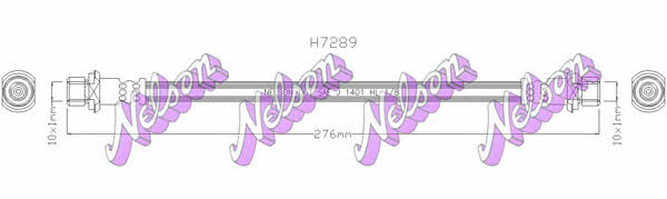 Brovex-Nelson H7289 Brake Hose H7289