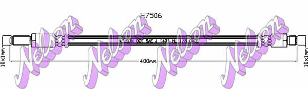 Brovex-Nelson H7506 Brake Hose H7506