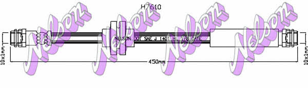 Brovex-Nelson H7610 Brake Hose H7610