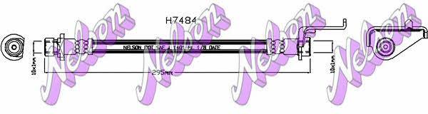 Brovex-Nelson H7484 Brake Hose H7484