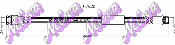 Brovex-Nelson H7622 Brake Hose H7622