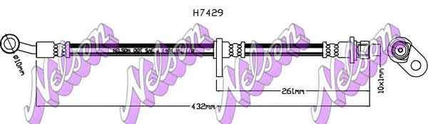 Brovex-Nelson H7429Q Brake Hose H7429Q