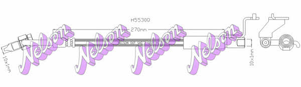 Brovex-Nelson H5530Q Brake Hose H5530Q