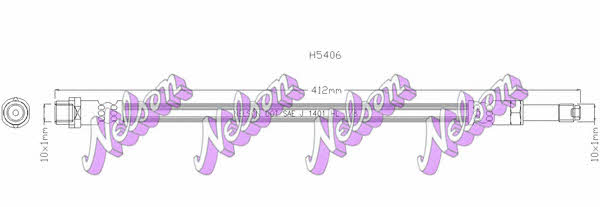 Brovex-Nelson H5406 Brake Hose H5406