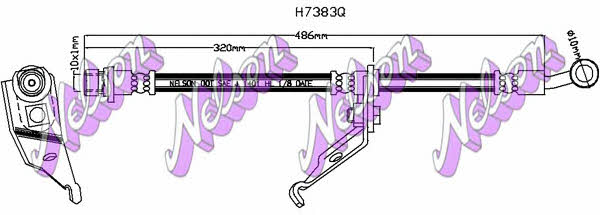 Brovex-Nelson H7383Q Brake Hose H7383Q