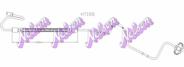 Brovex-Nelson H7188 Brake Hose H7188