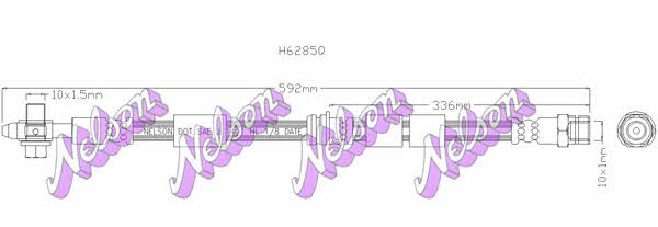 Brovex-Nelson H6285Q Brake Hose H6285Q