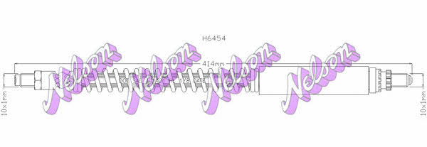 Brovex-Nelson H6454 Brake Hose H6454