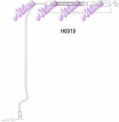 Brovex-Nelson H6919 Brake Hose H6919