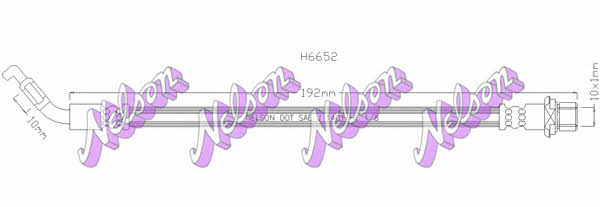 Brovex-Nelson H6652 Brake Hose H6652