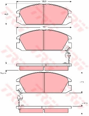 Dr!ve+ DP1010.10.0656 Brake Pad Set, disc brake DP1010100656