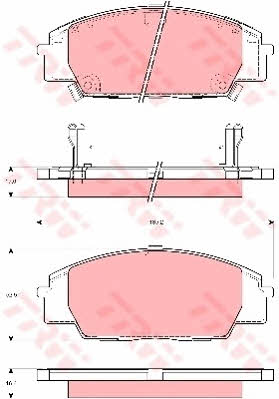 Dr!ve+ DP1010.10.0213 Brake Pad Set, disc brake DP1010100213