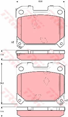 Dr!ve+ DP1010.10.0745 Brake Pad Set, disc brake DP1010100745