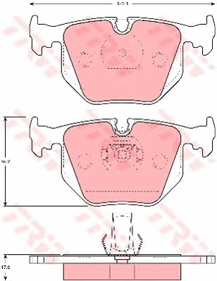 Dr!ve+ DP1010.10.0412 Brake Pad Set, disc brake DP1010100412