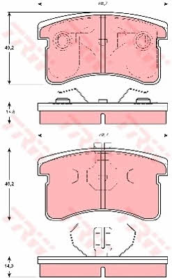 Dr!ve+ DP1010.10.0651 Brake Pad Set, disc brake DP1010100651