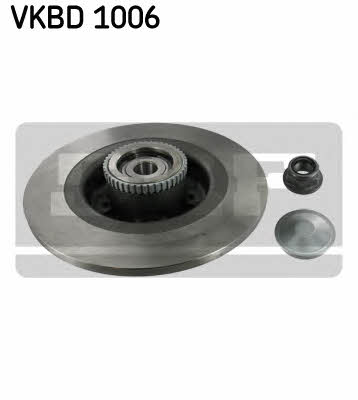 Dr!ve+ DP2010.10.0063 Rear brake disc, non-ventilated DP2010100063
